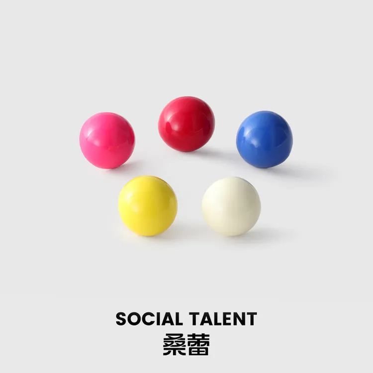 合金珐琅耳饰  【小BOBO球】桑蕾SocialTalent饰品小众设计高级感