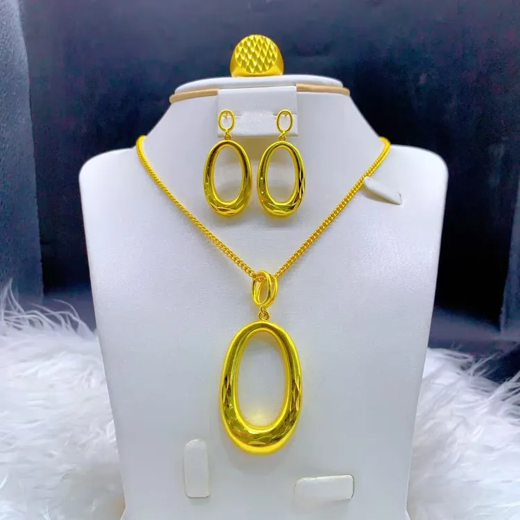 铜合金项链 铜合金精美时尚气质简约百搭项链饰品1205