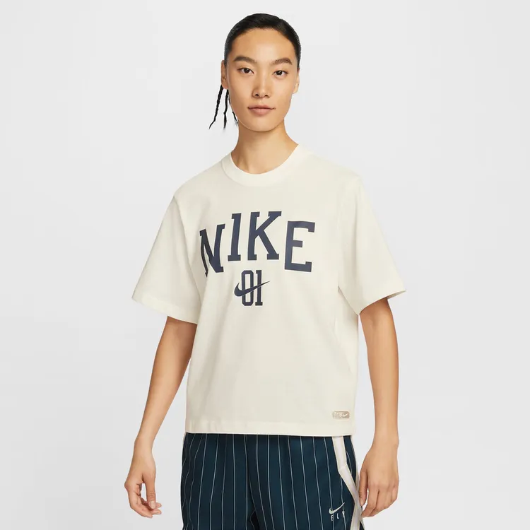 NIKE/耐克女子AS W NK DF BOXY TEE CHBL GCELT恤圆领IB9971-133