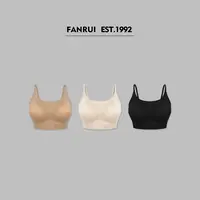 FANRUI/泛芮「粉底液」夏季轻薄设计感洋气显瘦内搭美背吊带B15913