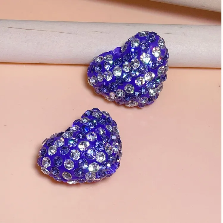 爱心满天星钻球DIY手机链/配件/挂件系列简约高级感配件