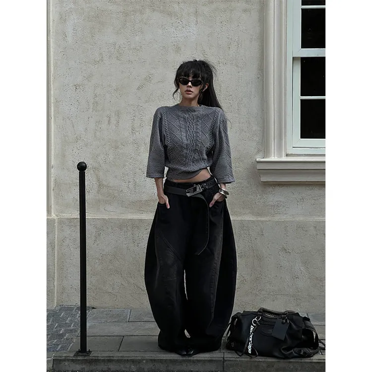 2026春季新款纯欲韩版慵懒风外穿麻花毛衣百搭针织衫上衣配裤子女