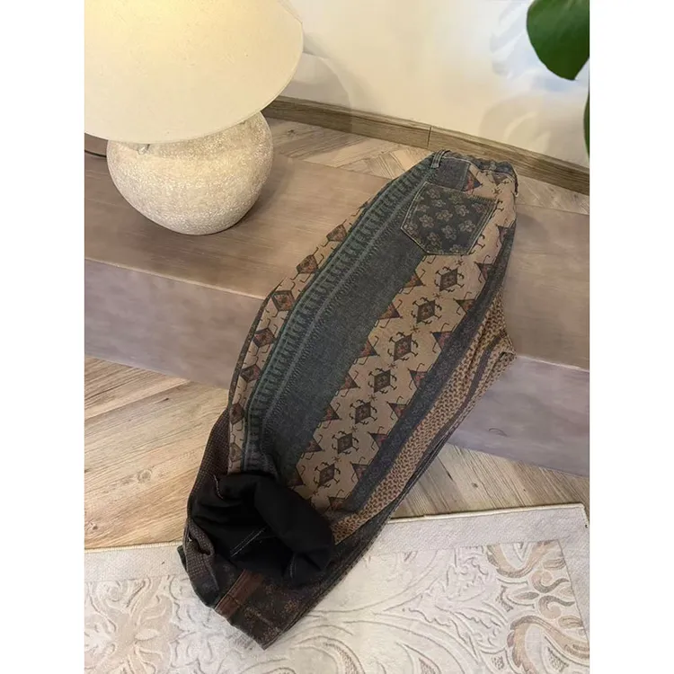 ZUOXIAOQI米亚花园加绒牛仔裤11（裤长104-108）