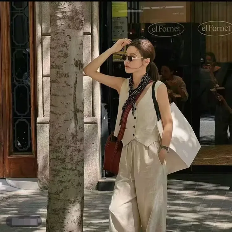 NormaKaran春夏法式透气黑白波点时尚浪漫桑蚕丝波点丝巾围巾披肩