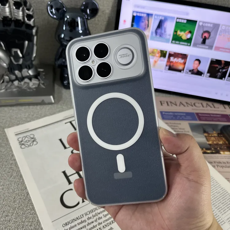 适用红米K90Promax手机壳redmik90磁吸磨砂全包防摔超薄透明硬壳