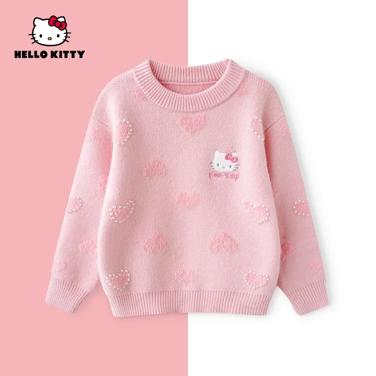 HelloKitty冬季新款女童中大童儿童卡通洋气保暖毛AC5427YM591