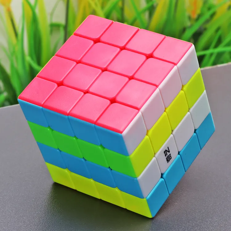 奇艺启源S3四阶魔方4阶专业比赛竞速顺滑实色可调节儿童益智玩具