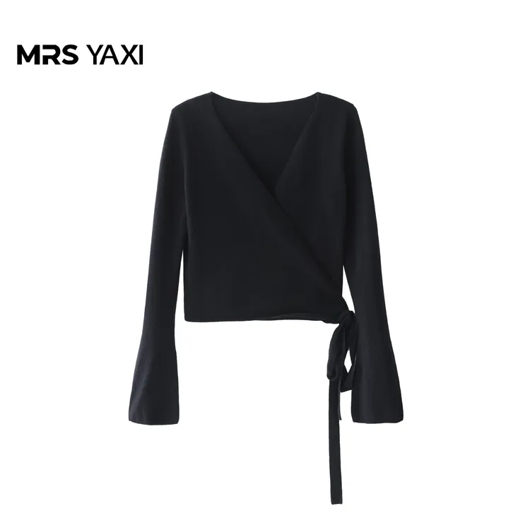 MrsyaxiV领设计感羊绒毛衣YX5071409