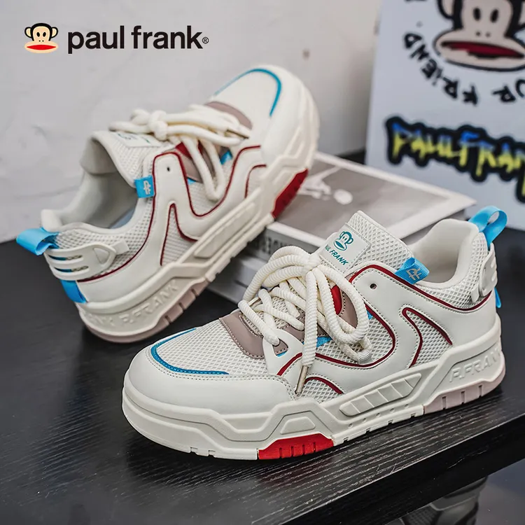 大嘴猴正品男鞋春季透气时尚百搭低帮板鞋男士爆款运动休闲鞋潮鞋