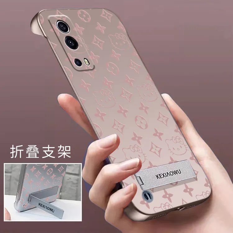 适用VIVOIQOOZ3手机壳超薄时尚支架可爱亲肤感散热凯蒂猫保护套潮