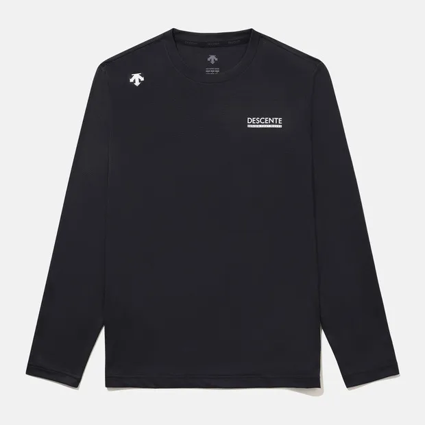 DESCENTE/迪桑特韩国版户外圆领时尚长袖T恤SP113XTL21