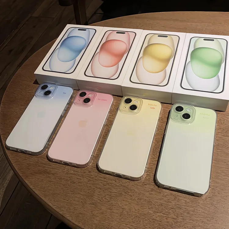 hvvmins晕染渐变适用iPhone16苹果15手机壳华为vivo小米14oppo