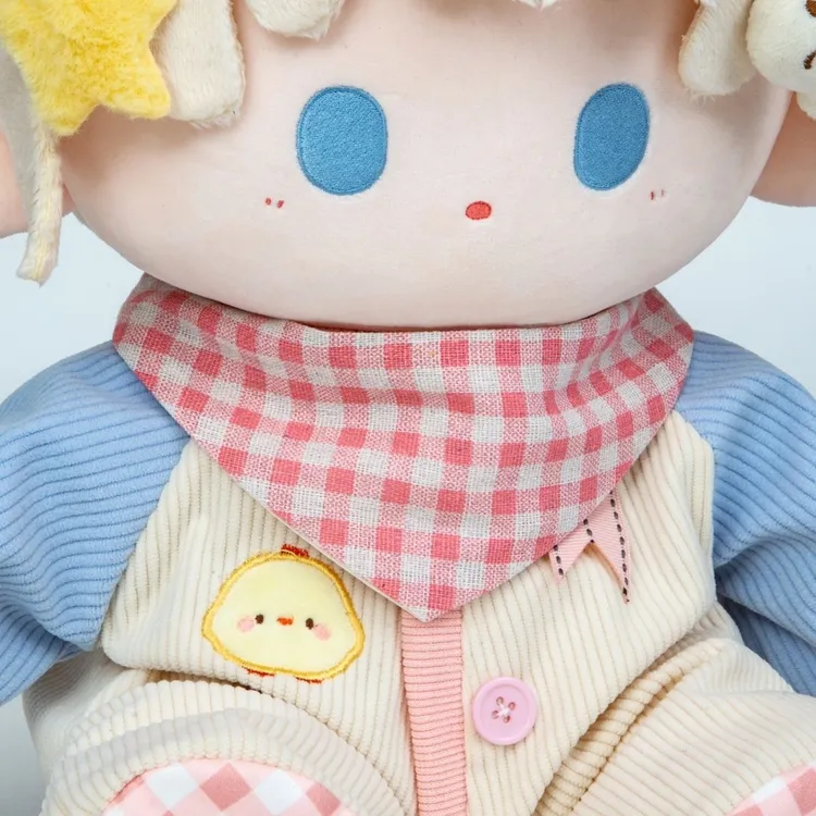 40cm棉花娃娃坐姿娃衣可爱无属性爬爬服