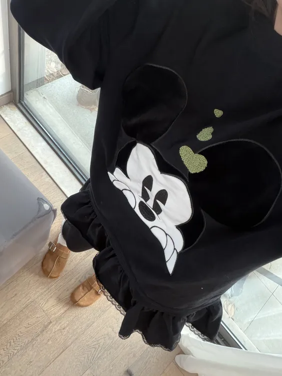 【爱心小米裙】长袖休闲百搭大码时尚宽松潮流