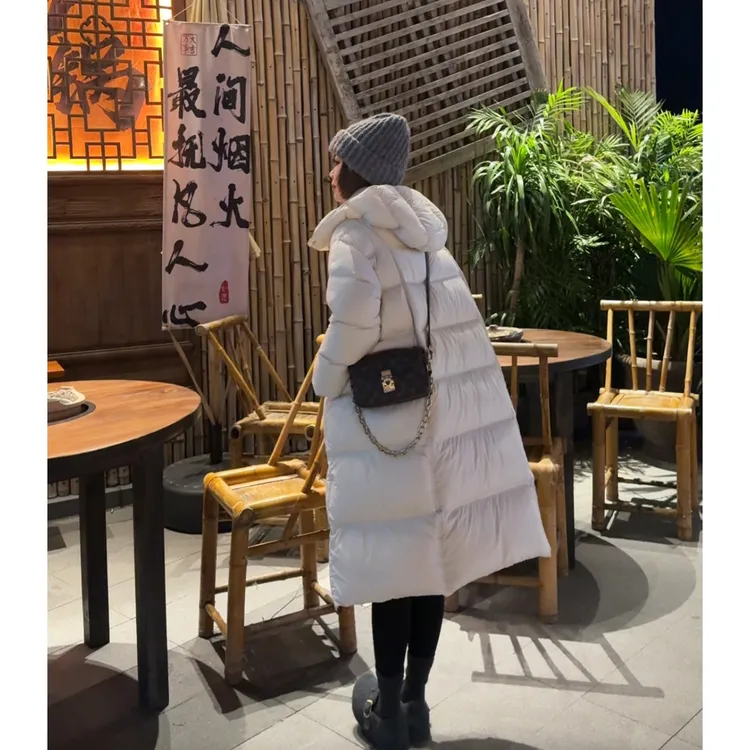 MY【云感零压2.0加长版】新国标90白鸭绒 冬季新韩系云朵泡芙羽绒服