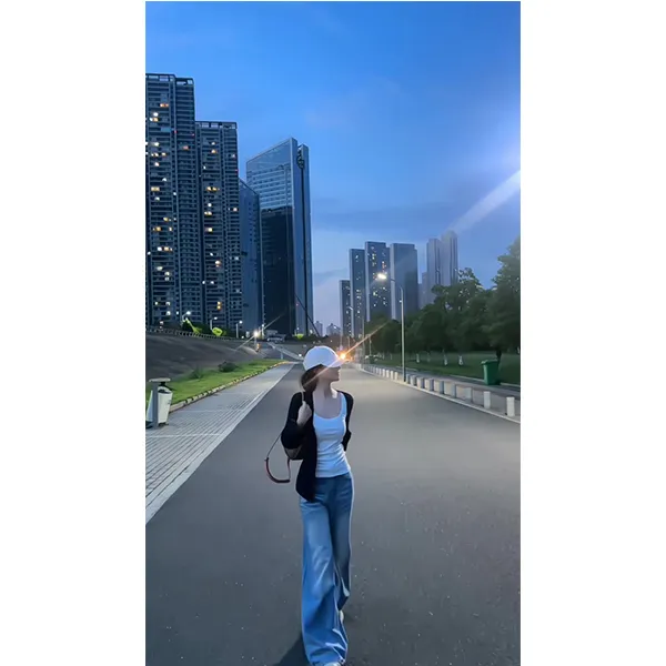 复古时尚v领针织开衫外套女秋季吊带外搭长袖防晒罩衫牛仔裤套装