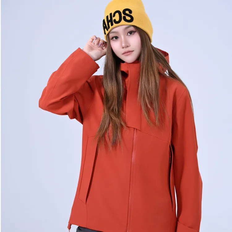 【万州户外】城市户外5.0秋冬款防水加绒保暖磁吸男女款户外冲锋衣