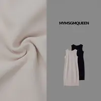 “浪漫独白”极简百搭无袖连衣裙