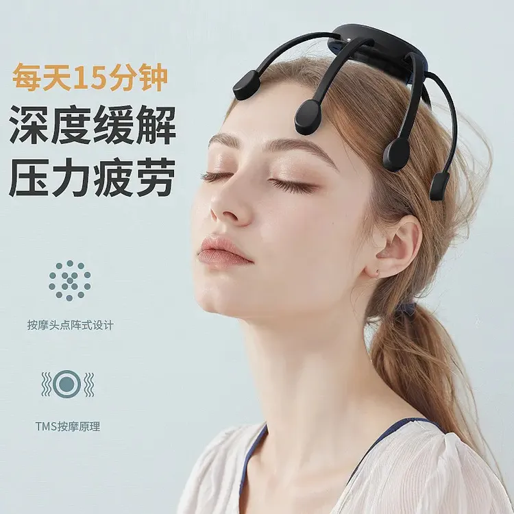 AA网红正品八爪鱼爆款按摩器头部享受放松按摩仪按摩头部按摩穴位商品图