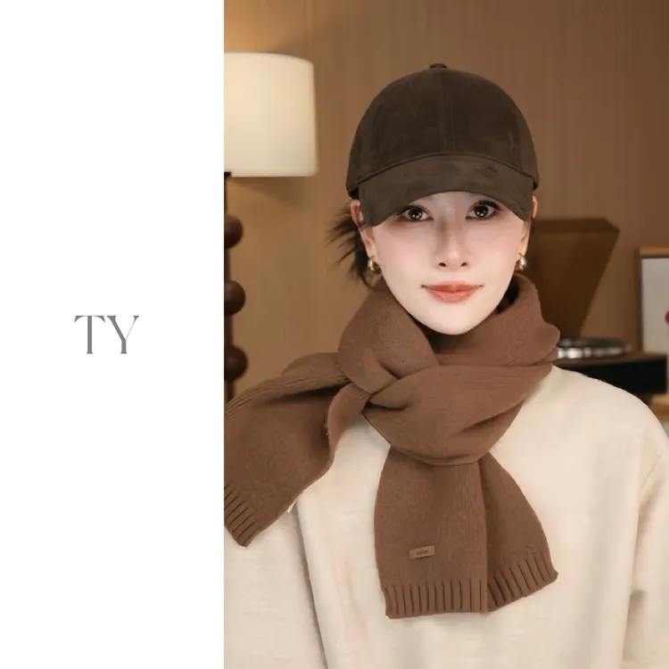 太一高级翻毛皮鹿皮绒日系复古时尚纯色显脸小百搭款棒球帽大头围