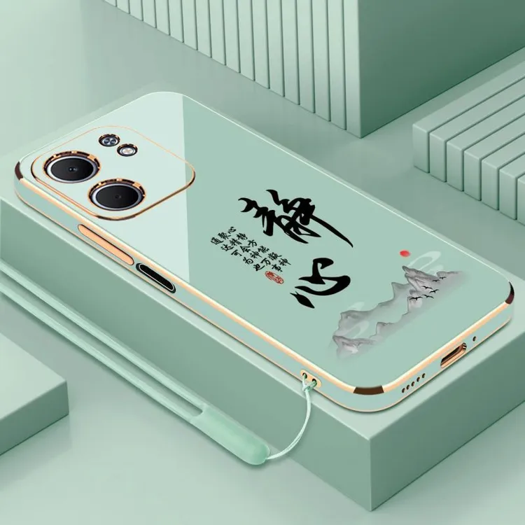 适用OPPOA5x手机壳PKW110静心全包边5G防摔软硅胶简约超薄创意壳.