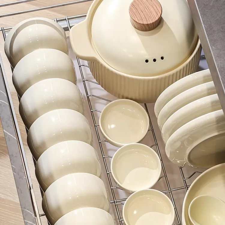 高颜值2025新款陶瓷碗盘餐具一套家庭用乔迁之喜餐具套装圆梦