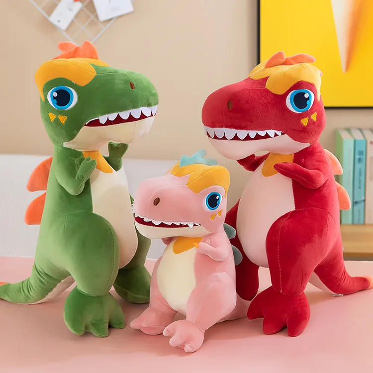 恐龙毛绒玩具公仔霸王龙玩偶睡觉抱枕儿童大号布娃娃男孩生日礼物
