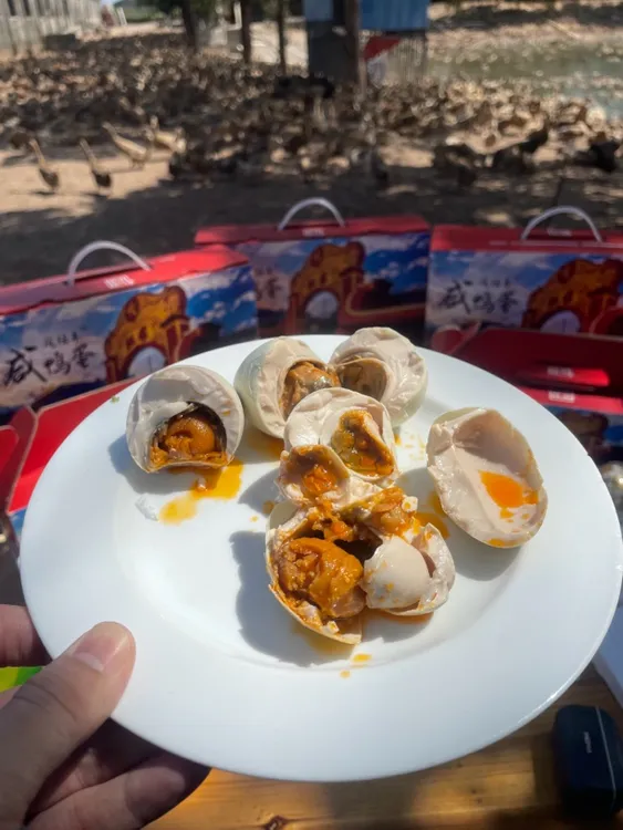 汕尾特产海丰咸鸭蛋黄咸香起沙流油开袋即食10枚/20枚