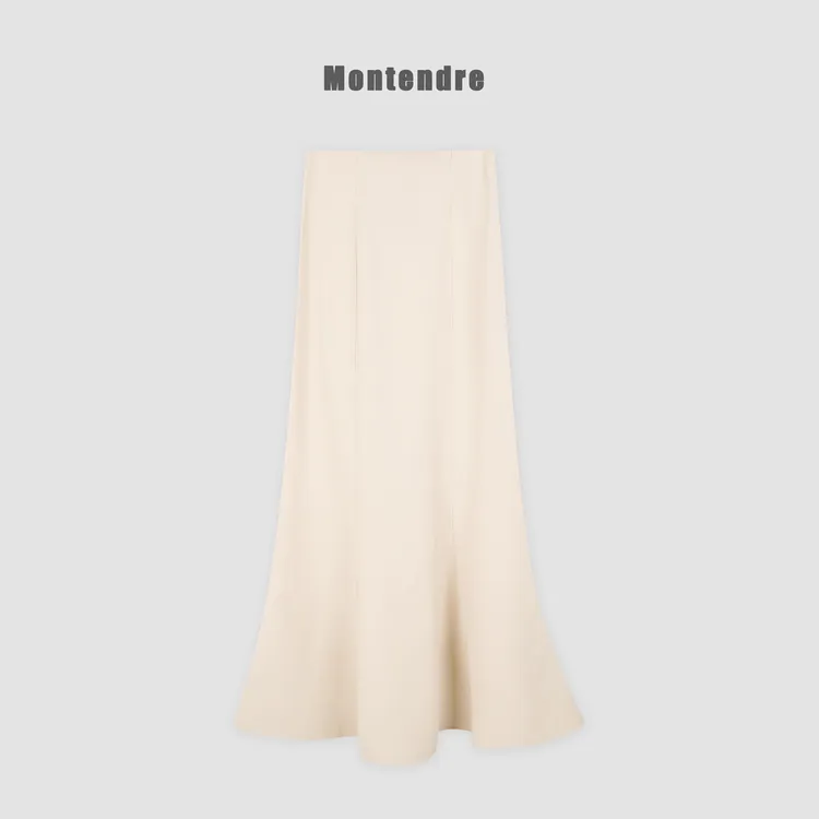 【MonTendre】夏季新款 优雅高级感鱼尾裙时尚百搭显瘦高腰半身裙