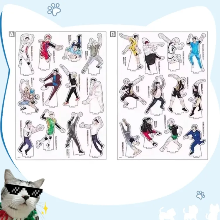【日谷正版】排球少年 十周年原画人物立牌,全部共30套人物