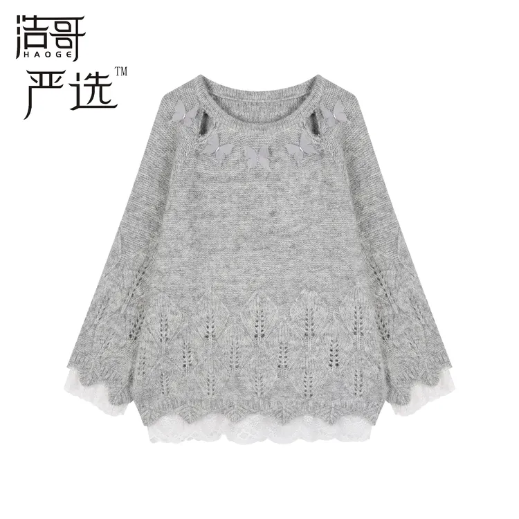 浩哥严选●毛衣预HGQ5MY3470A日常女士百搭休闲款通勤显瘦设计感