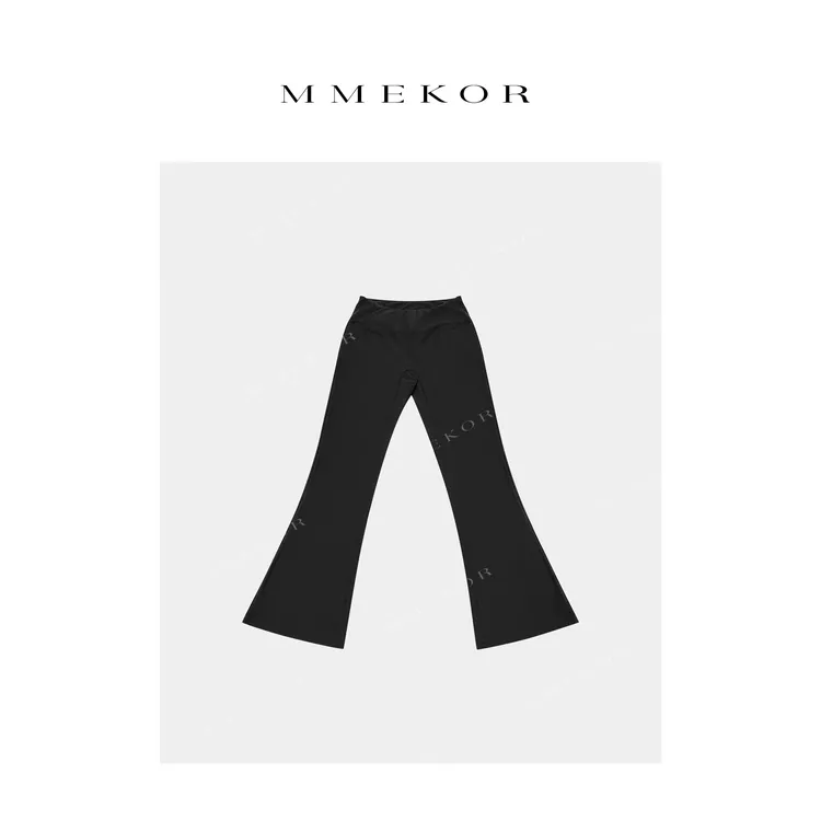  MMEKOR“漂亮臀腿裤”2025新款春夏未来辣妹百搭休闲裤 79722