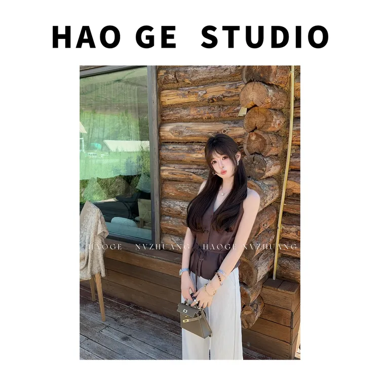 浩哥严选●温网老钱HGX5SY2559A上衣预通勤时尚夏季夏季小众法式款