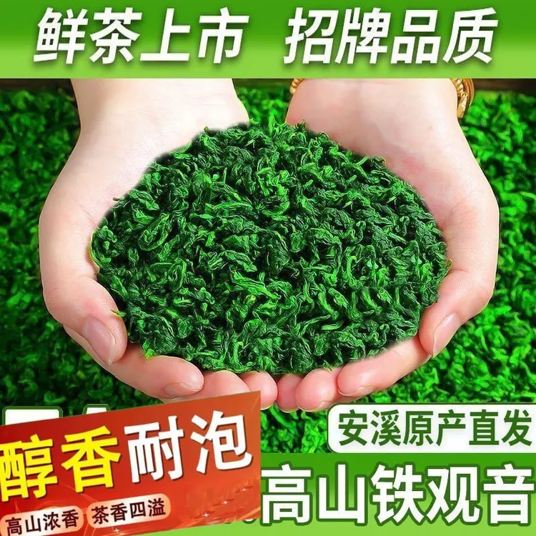 正宗铁观音新茶 安溪浓香型兰花香高山茶叶