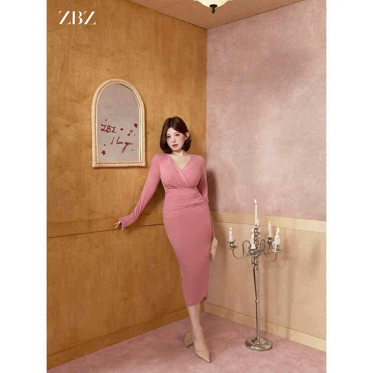 周白子 11/11 20:00pm新品【王者裙4.0】抗菌慕斯绒系列连衣裙