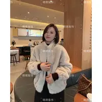 HEIHEI【女主角】过年战袍~轻奢高级保暖环保水貂毛冬款立领外套