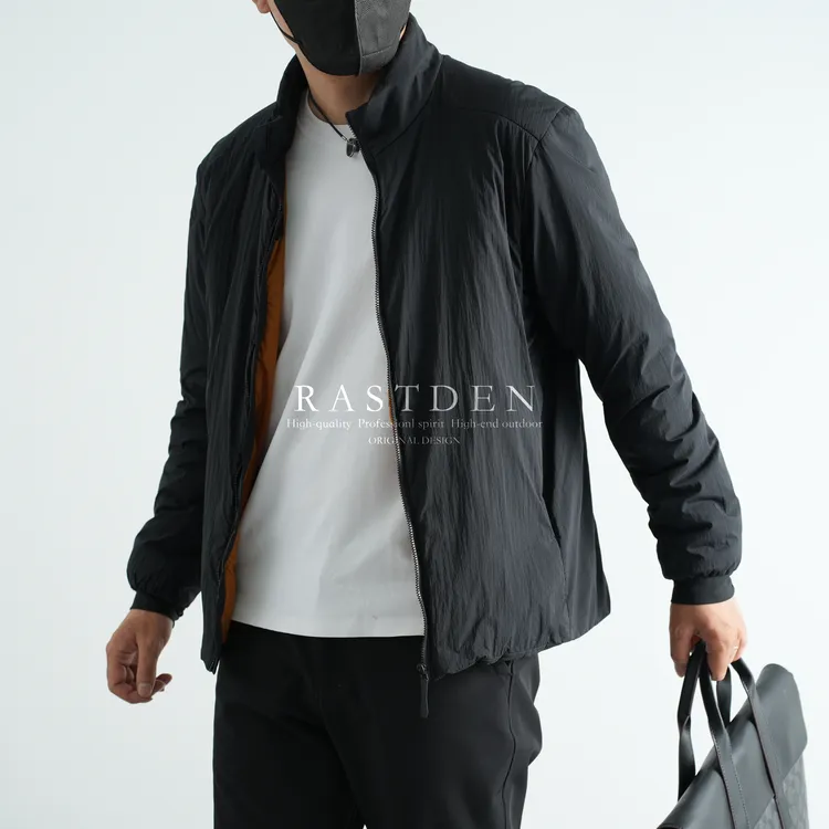 镇店级男士秋冬立领商务休闲保暖棉衣户外轻量化通勤棉服防风外套