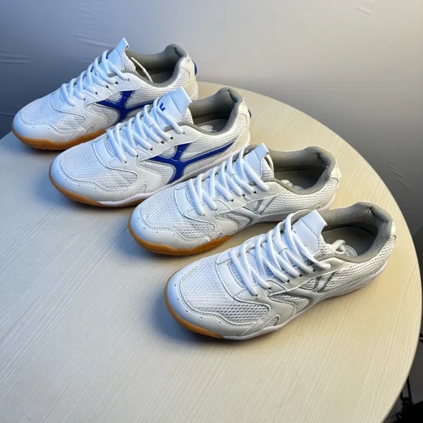 防滑通用透气乒乓球鞋舒适耐磨网面男士女款时尚