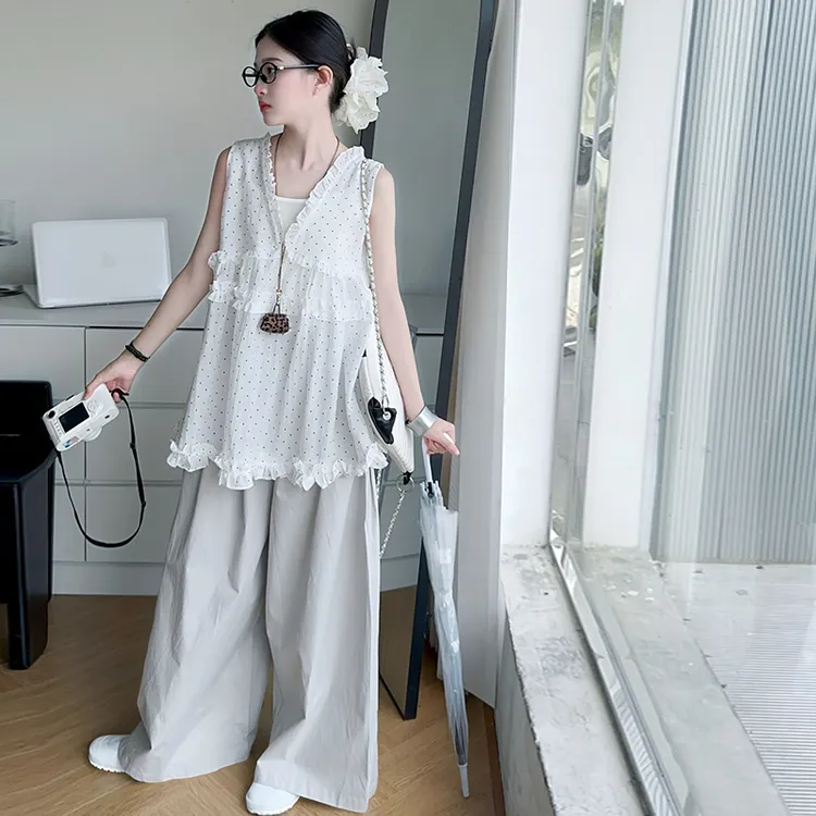 女童裤子夏季薄款2025新款洋气女孩宽松休闲裤夏装中大童阔腿裤潮