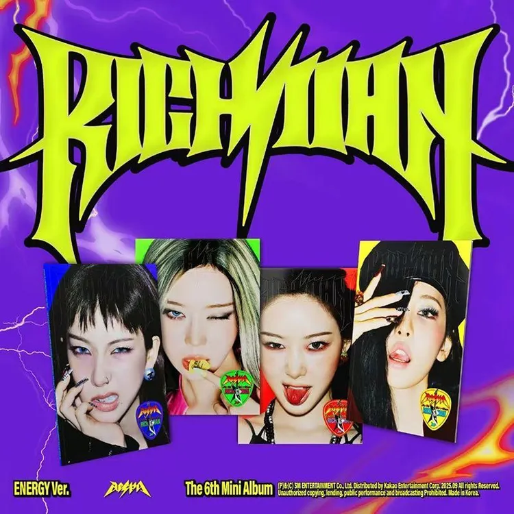 【韩现】aespa 吒 - 迷你6辑 [Rich Man] 正版未拆专