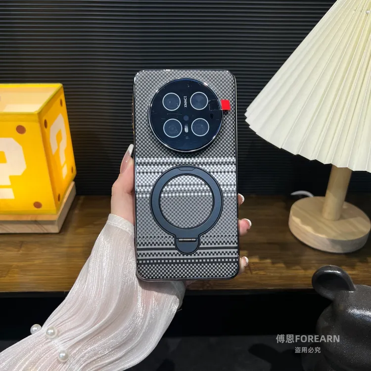 适用于华为mate70pro手机壳新款mate70保护套旋转支架磁吸男女款