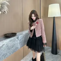 ANNELILY安琪琪【】新款上新设计感法式小香风外套AW2509085