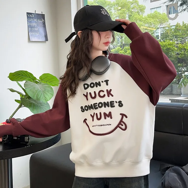 女童春装卫衣时髦洋气春秋2025新款春季儿童大童女孩网红炸街上衣