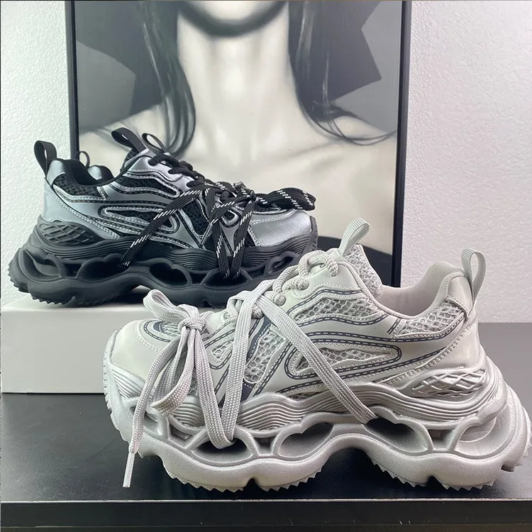 百搭透气秋季时尚潮流老爹鞋女秋浙