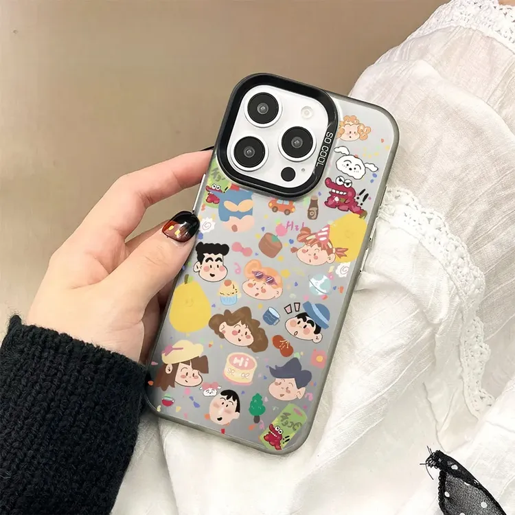全家福适用苹果17air/16promax彩银iPhone15pro手机壳14/13/12/11