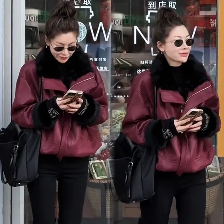 2025秋季新款时尚显瘦气质网红高档洋气女高级百搭宽松大码外套潮