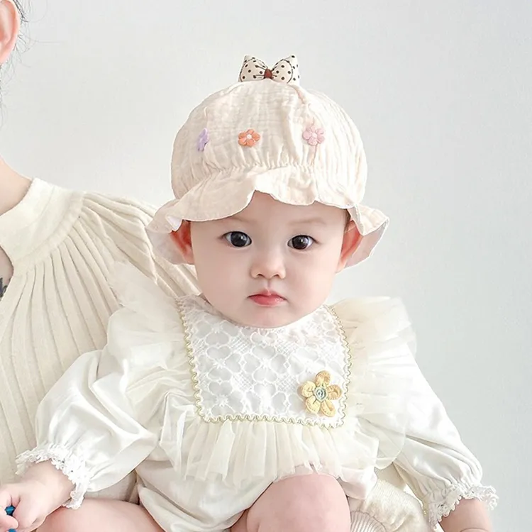 婴儿帽子春秋款小月龄男宝宝胎帽可爱超萌0到3个月女婴幼儿新生儿