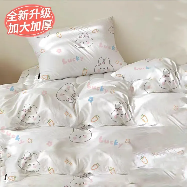 一次性酒店加厚加大单人双人旅行酒店隔脏免洗出行必备印花柔软