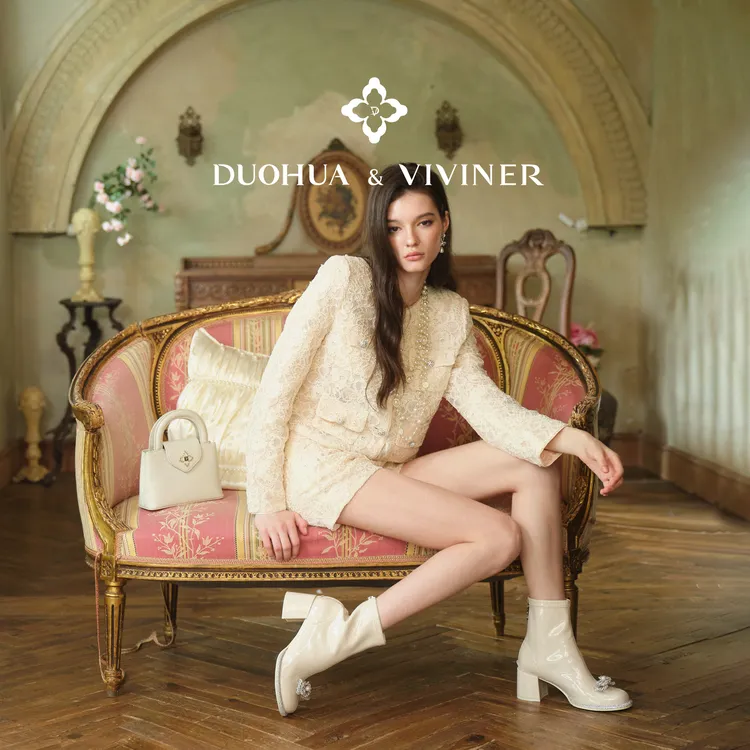 【马丽徐艺洋同款】白色玛丽珍时尚真皮百搭短靴玛丽珍鞋秋冬女士