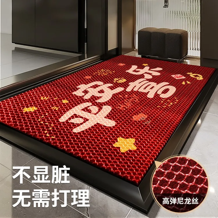 入户门地垫吸水耐磨进门防滑脚垫家用垫子2025新款门口垫加厚地毯